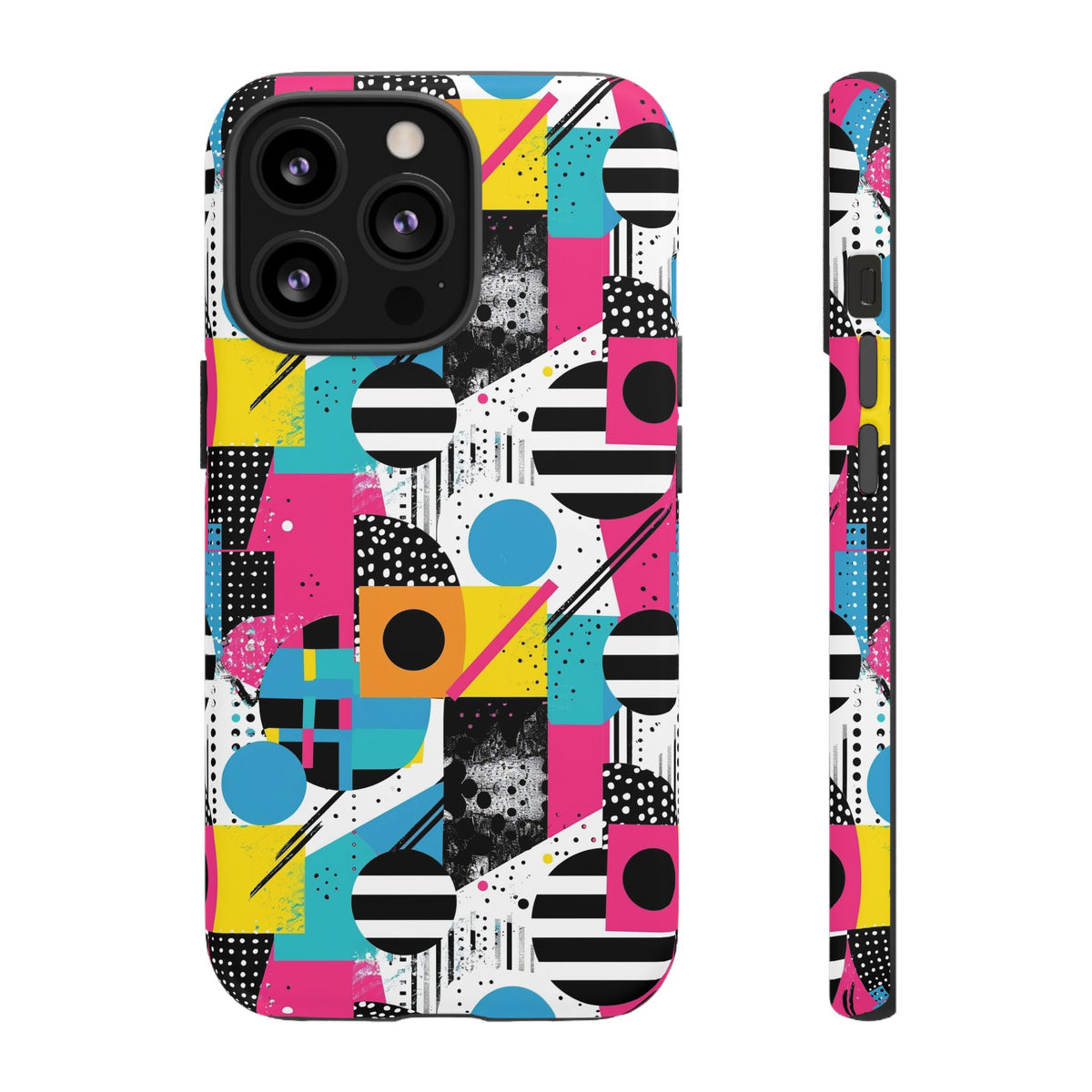 Retro 80s Seamless Phone Case – Vintage Style Meets Modern Protection 176