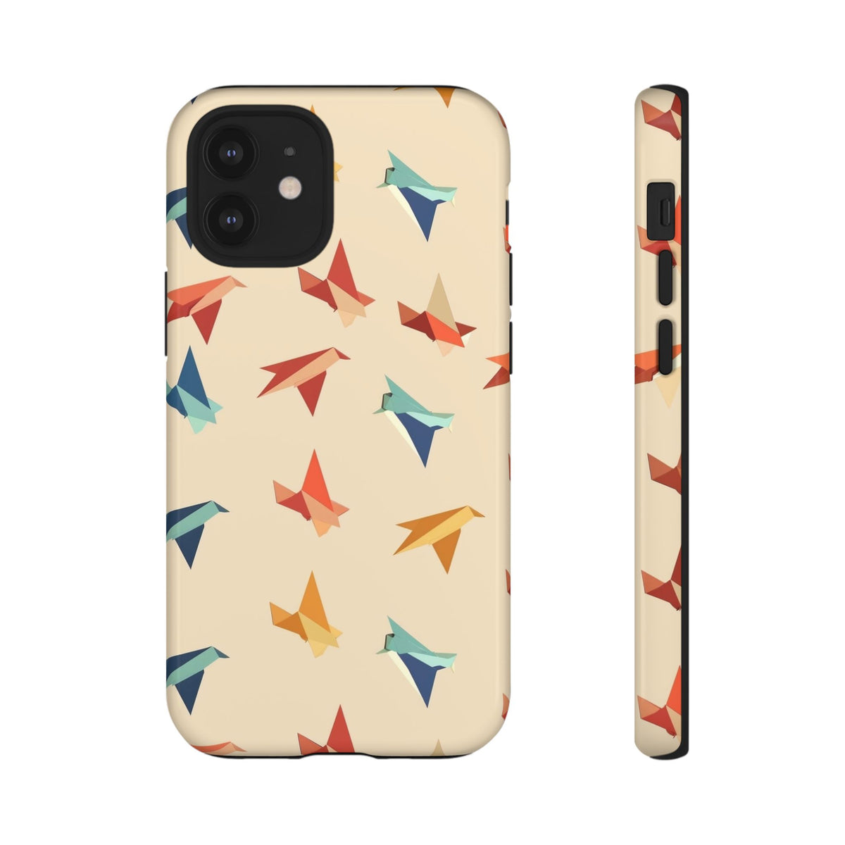 Birds Seamless Pattern Phone Case – Elegant and Timeless Avian Design 4