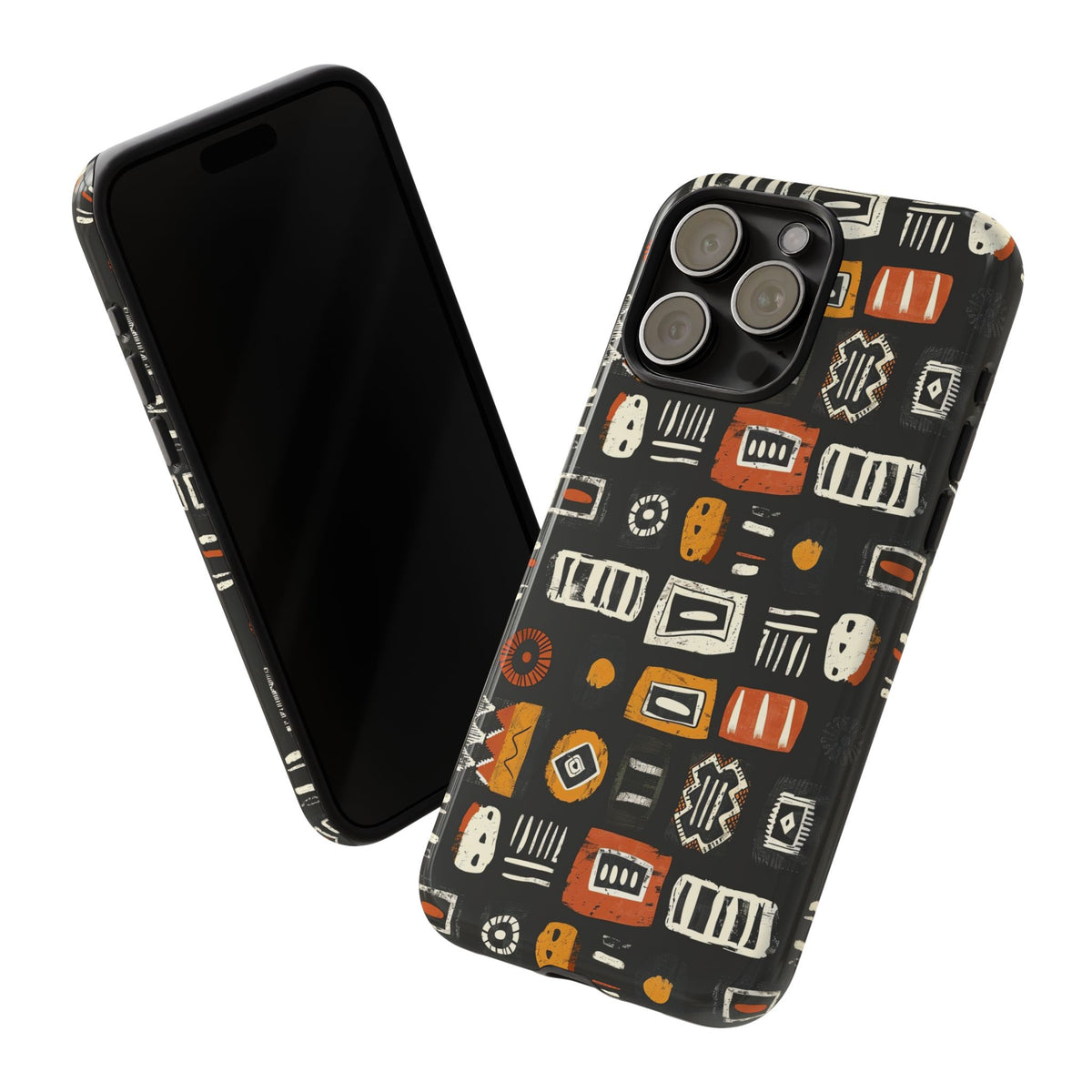 Stylish African Pattern Phone Case – Unique and Vibrant Protection 198