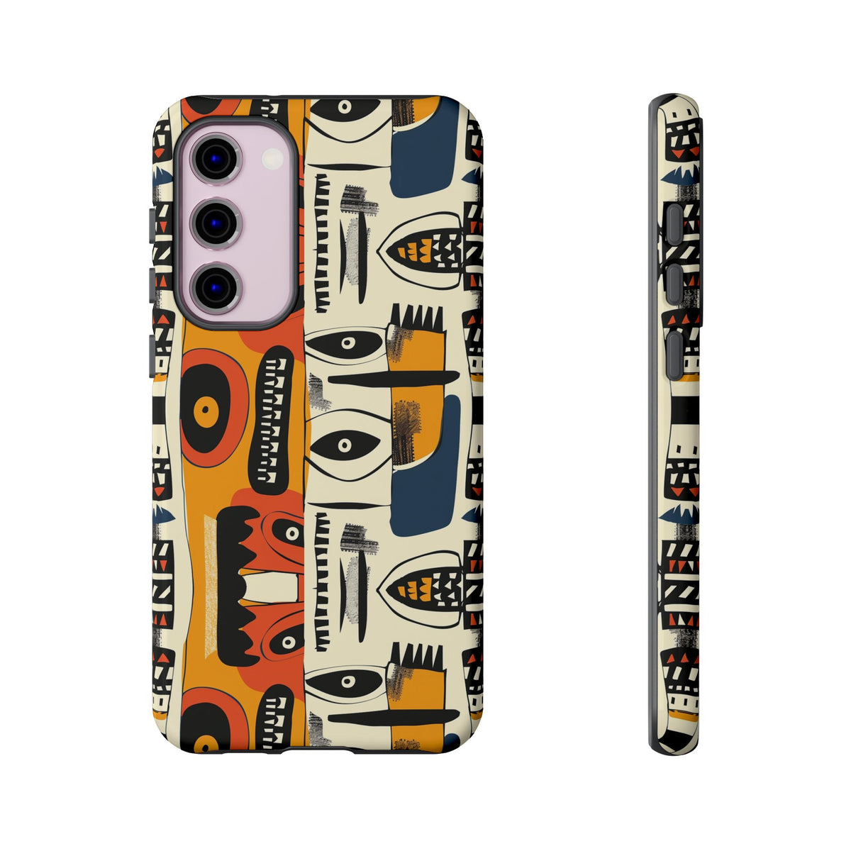 Stylish African Pattern Phone Case – Unique and Vibrant Protection 204