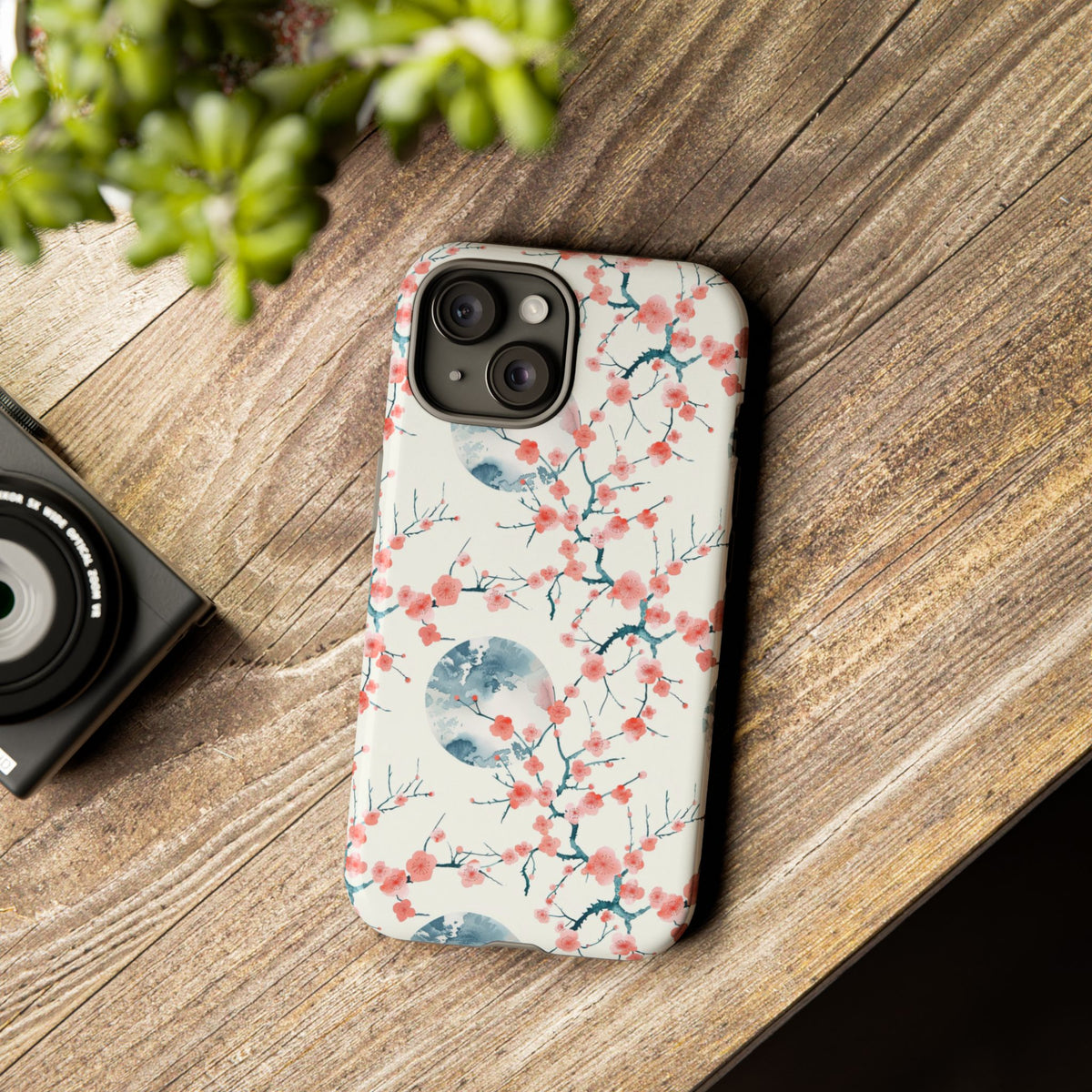 Japanese Pattern Phone Case – Elegant & Timeless Design for Your Phone 081