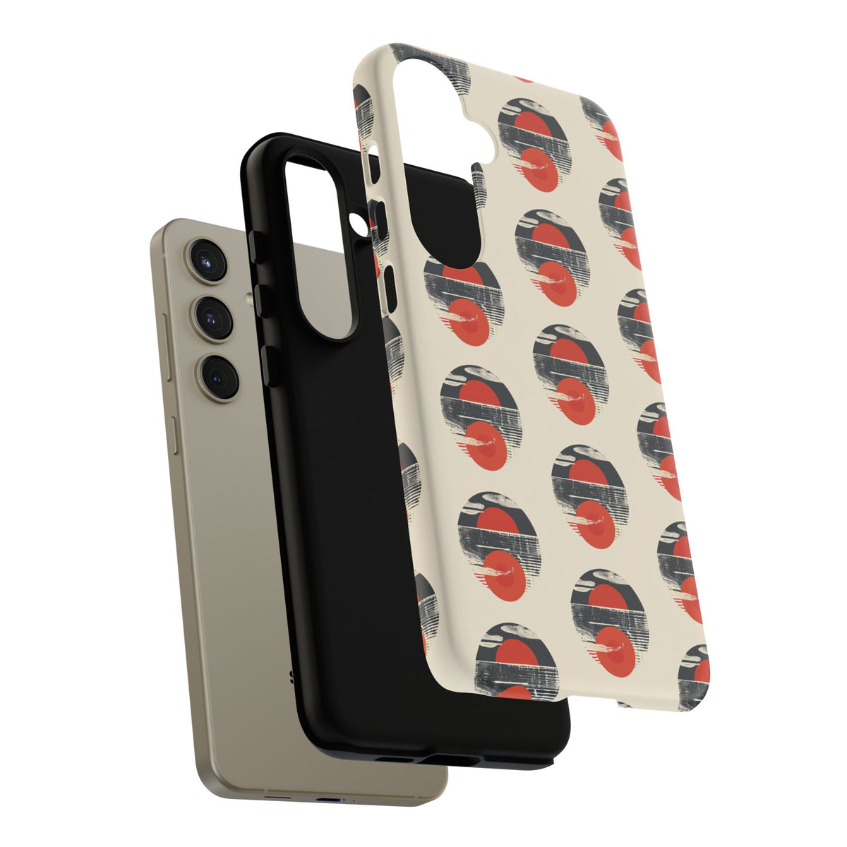 Japanese Pattern Phone Case – Elegant & Timeless Design for Your Phone 098