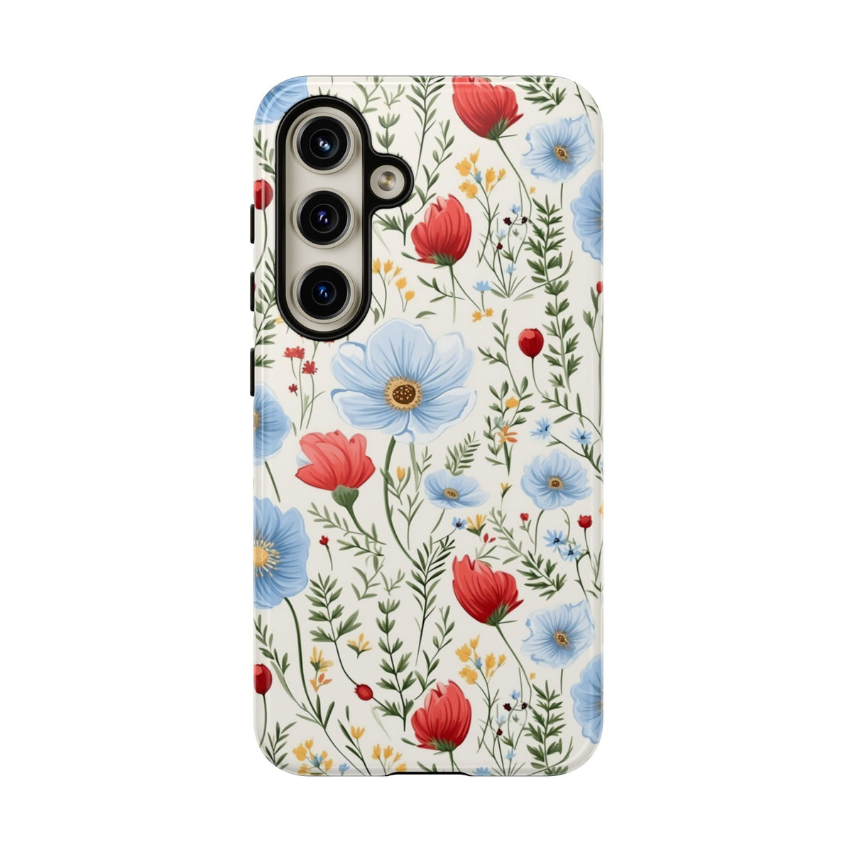 Wildflower Design Phone Case – Beautiful Nature-Inspired Floral Pattern