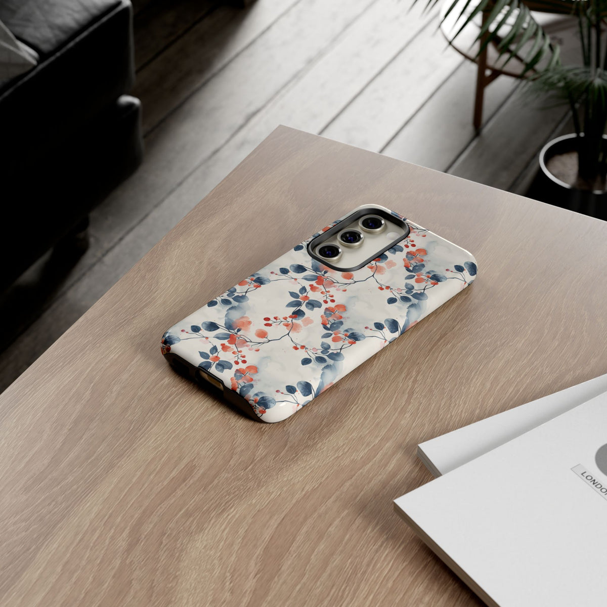 Japanese Pattern Phone Case – Elegant & Timeless Design for Your Phone 500