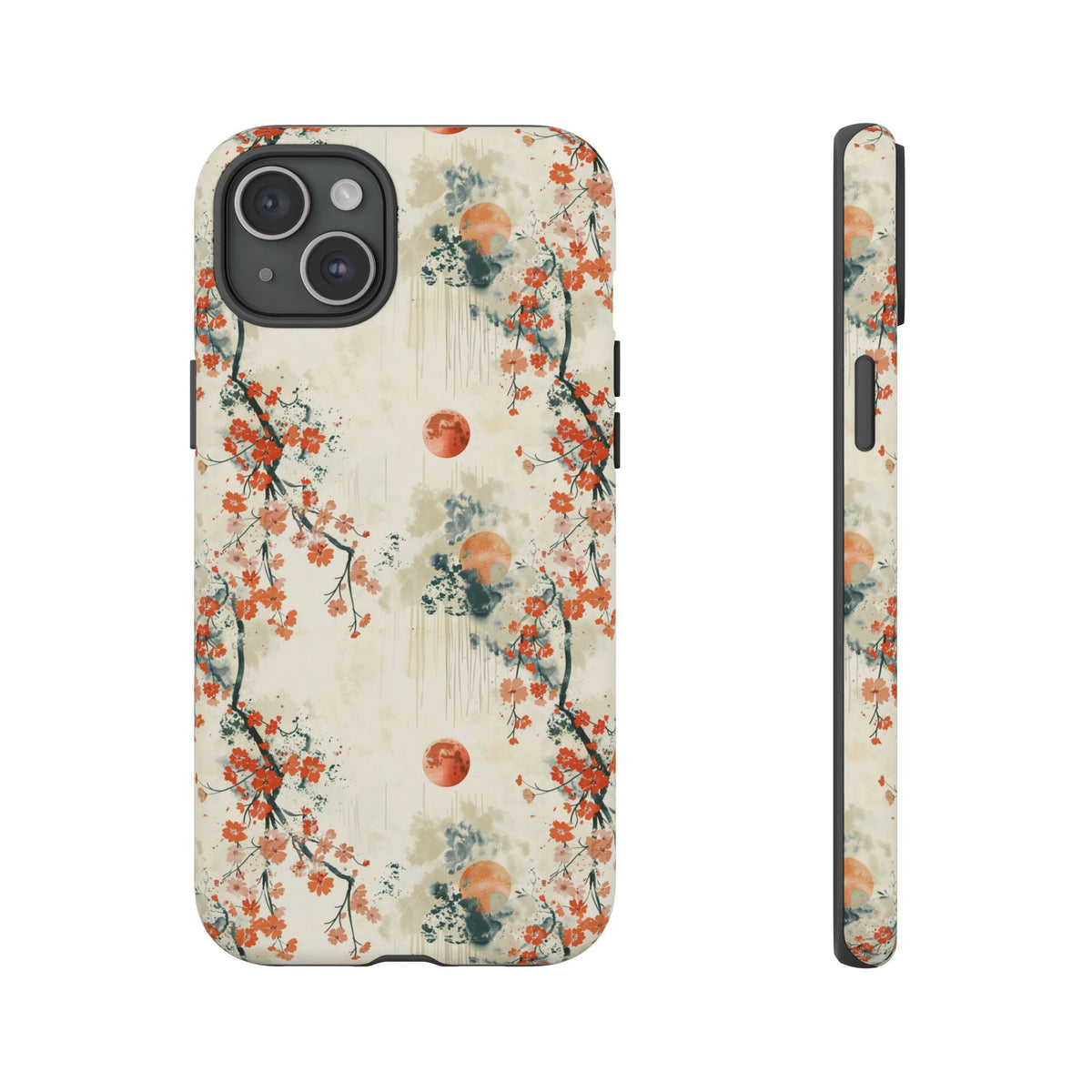 Japanese Pattern Phone Case – Elegant & Timeless Design for Your Phone 075