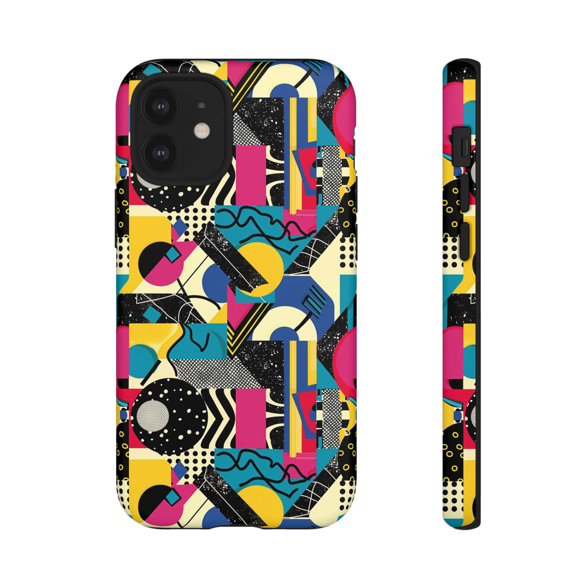 Retro 80s Seamless Phone Case – Vintage Style Meets Modern Protection 194