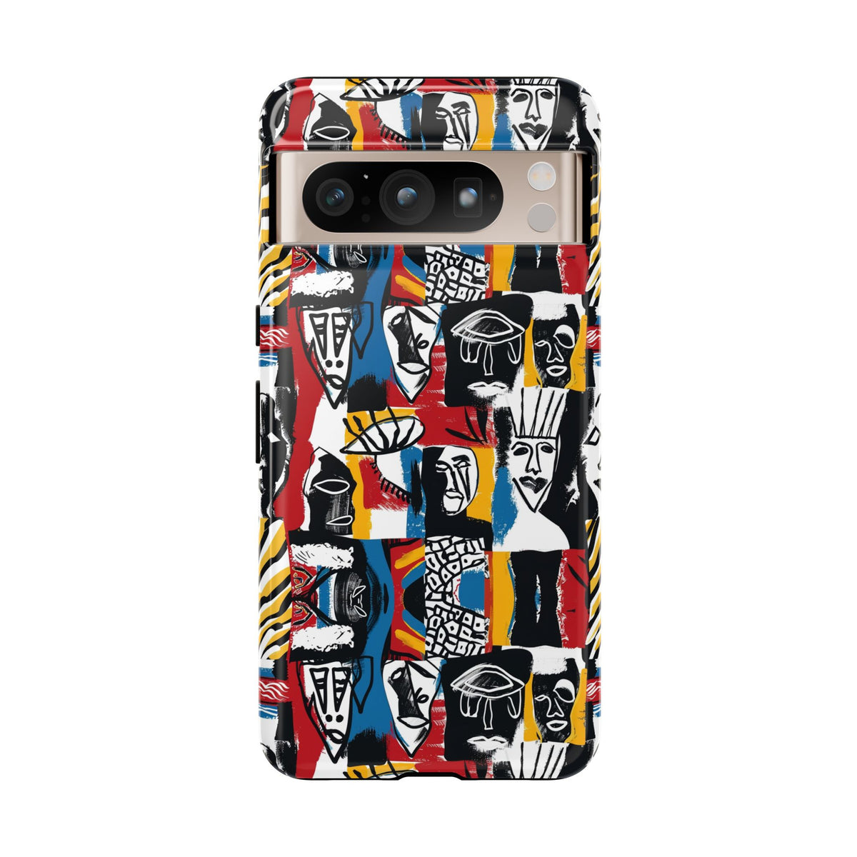 Stylish African Pattern Phone Case – Unique and Vibrant Protection 105