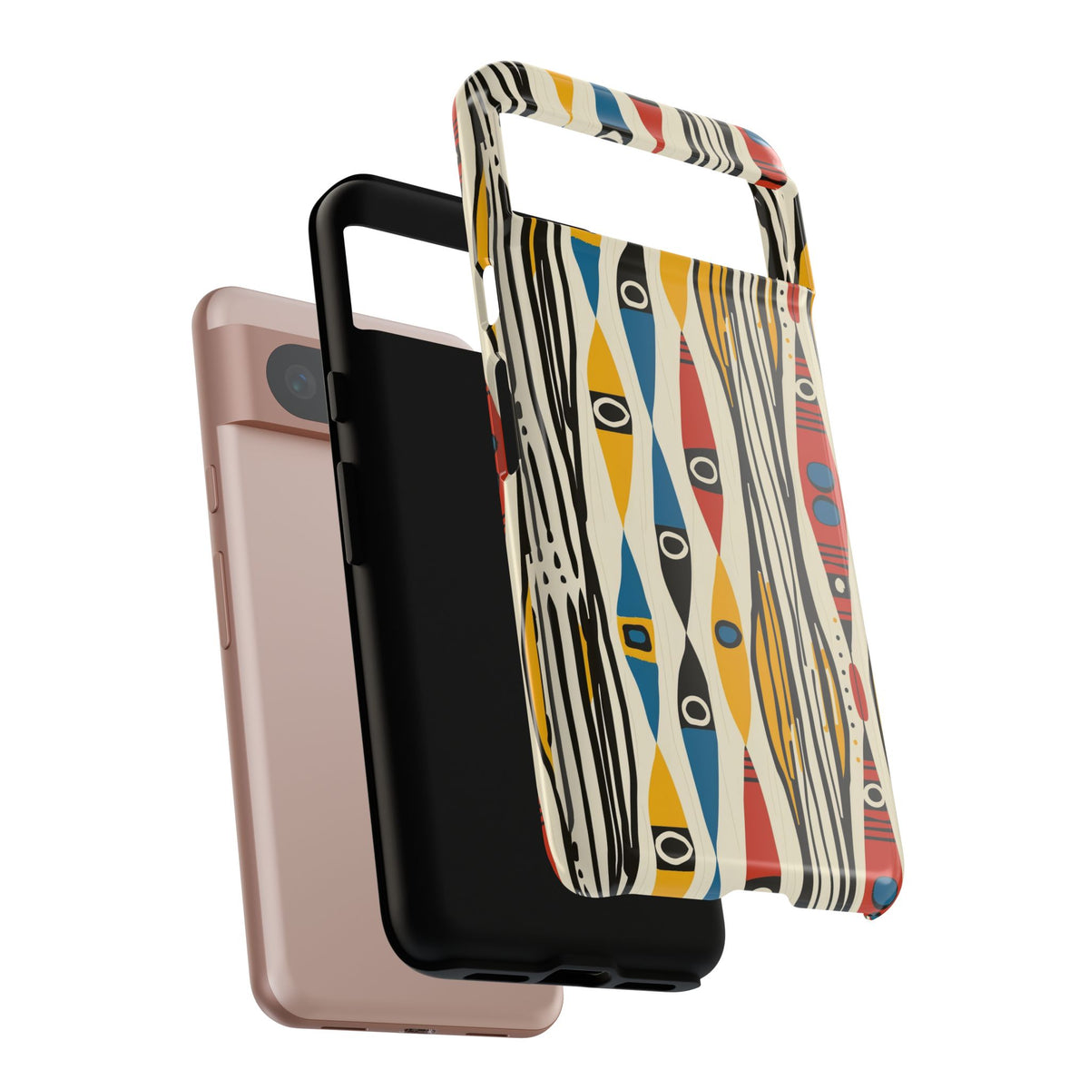 Stylish African Pattern Phone Case – Unique and Vibrant Protection 202