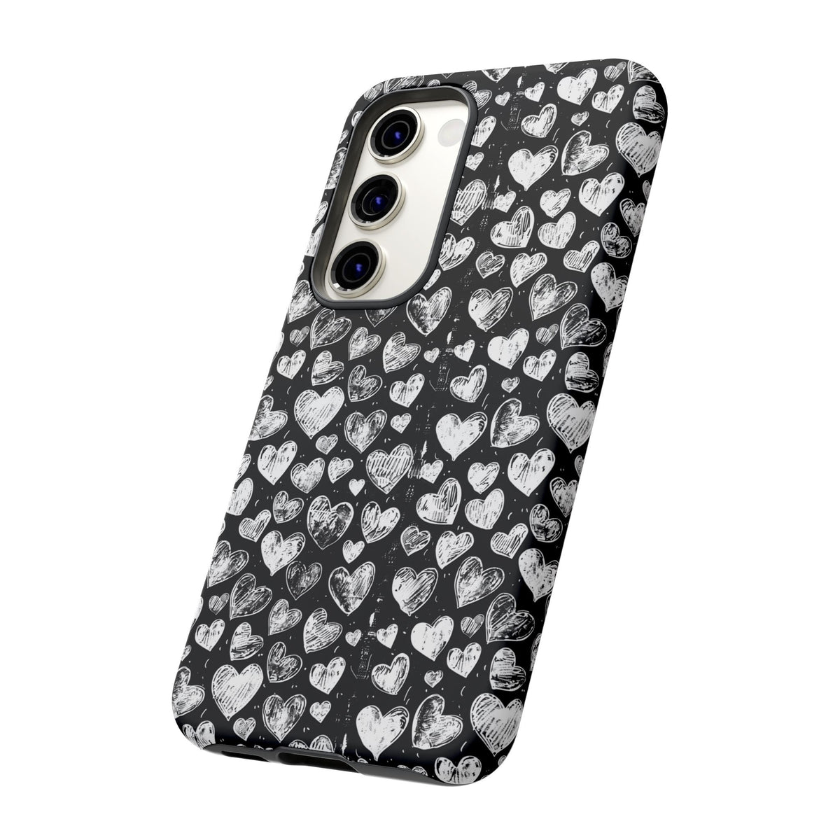 Heart Pattern Phone Case – Stylish & Loving Design for Your Device 815