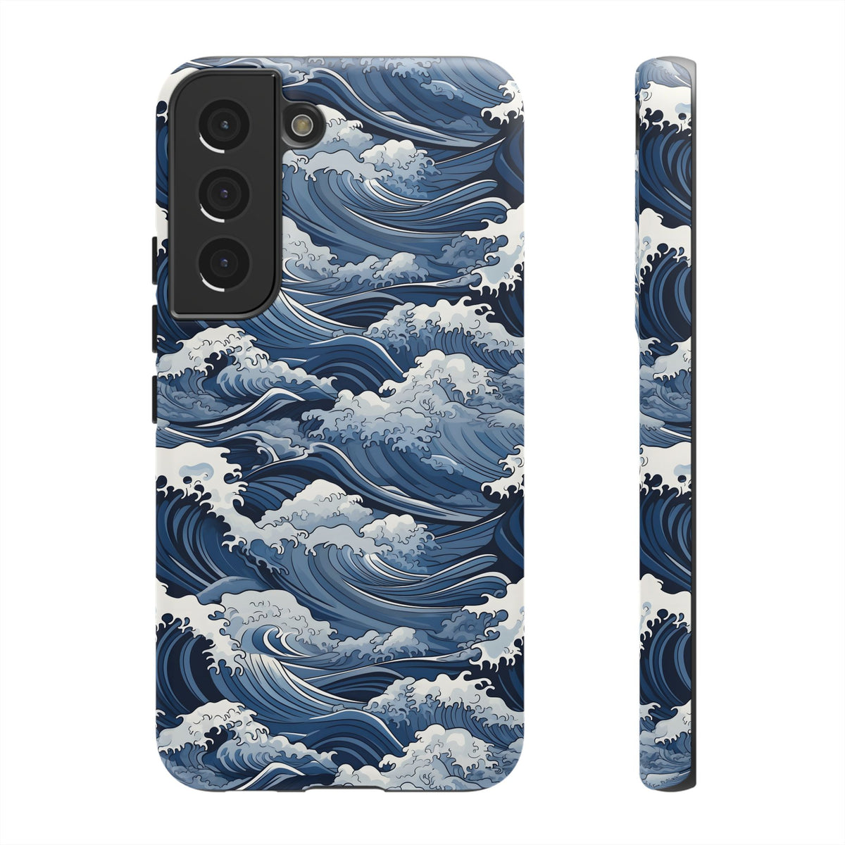 Japanese Waves Phone Case – Embrace Timeless Elegance with Classic Design