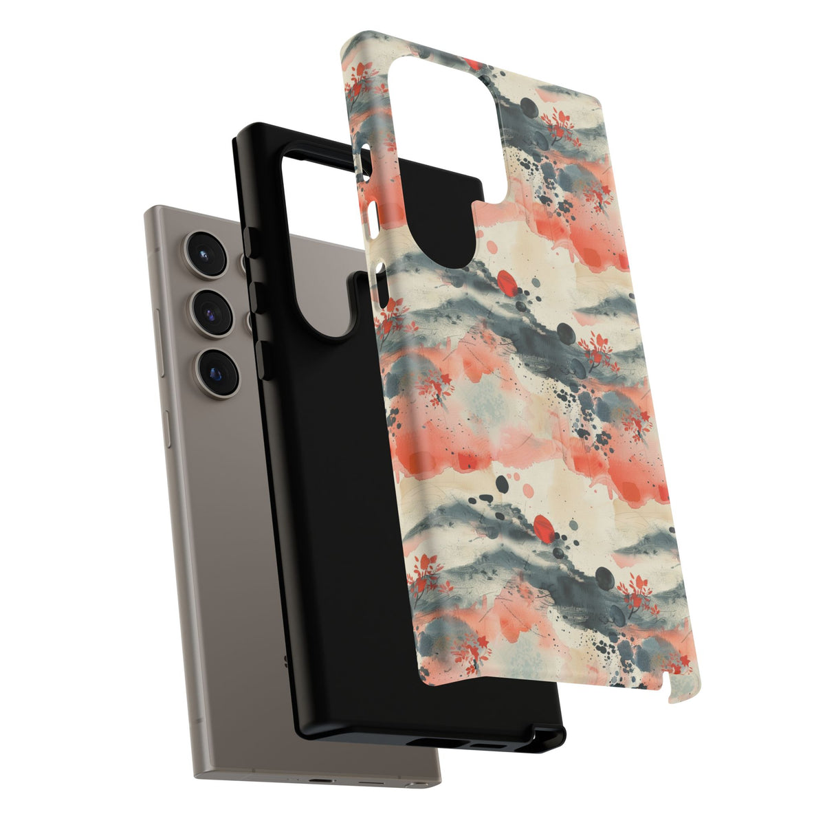 Japanese Pattern Phone Case – Elegant & Timeless Design for Your Phone 106