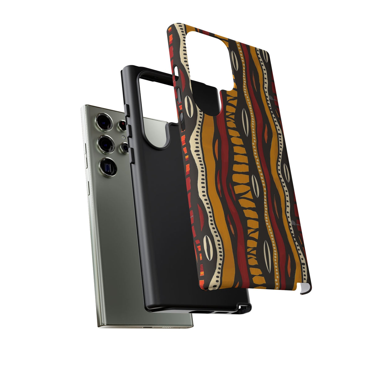 Stylish African Pattern Phone Case – Unique and Vibrant Protection 199