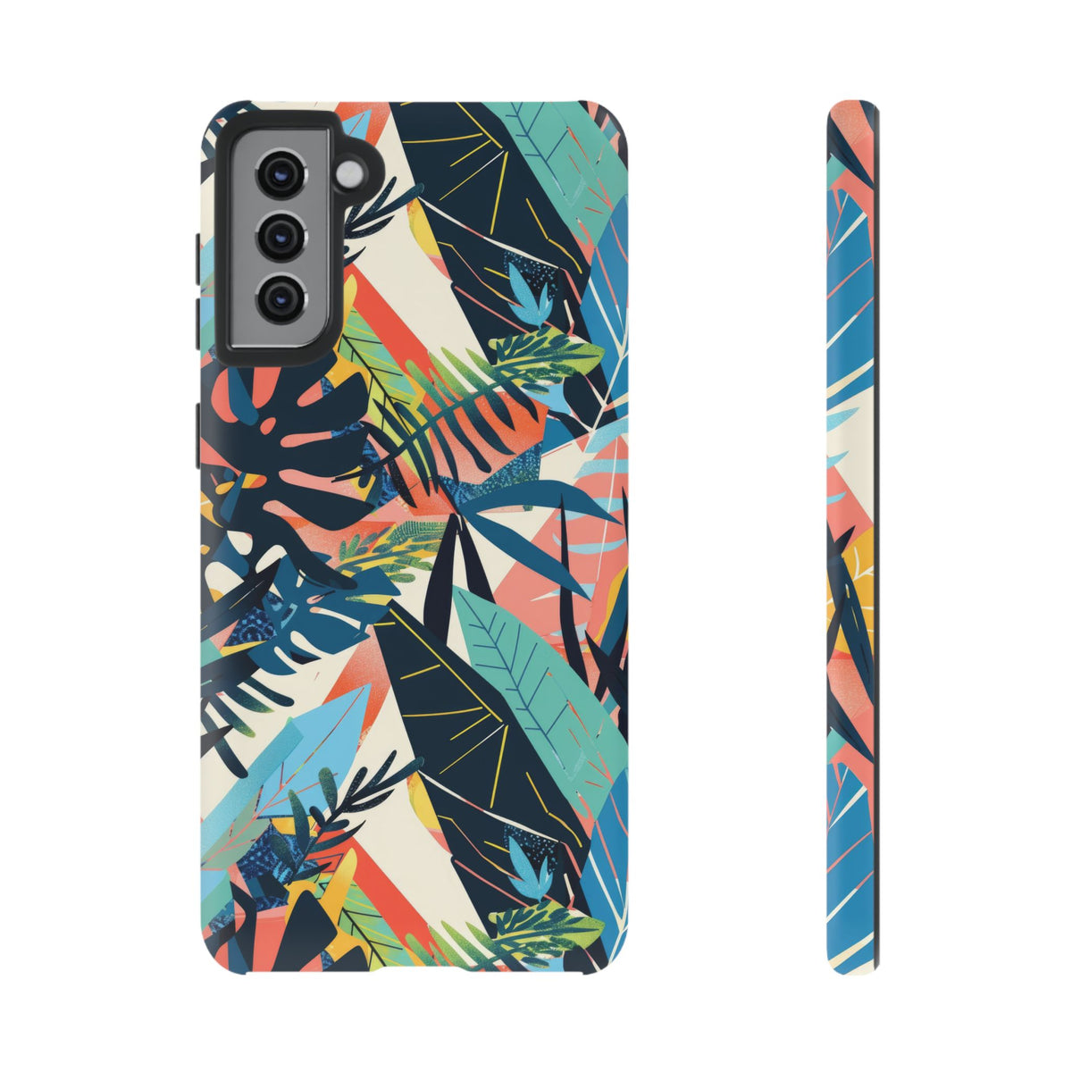 Jungle Collage Phone Case – Vibrant & Durable