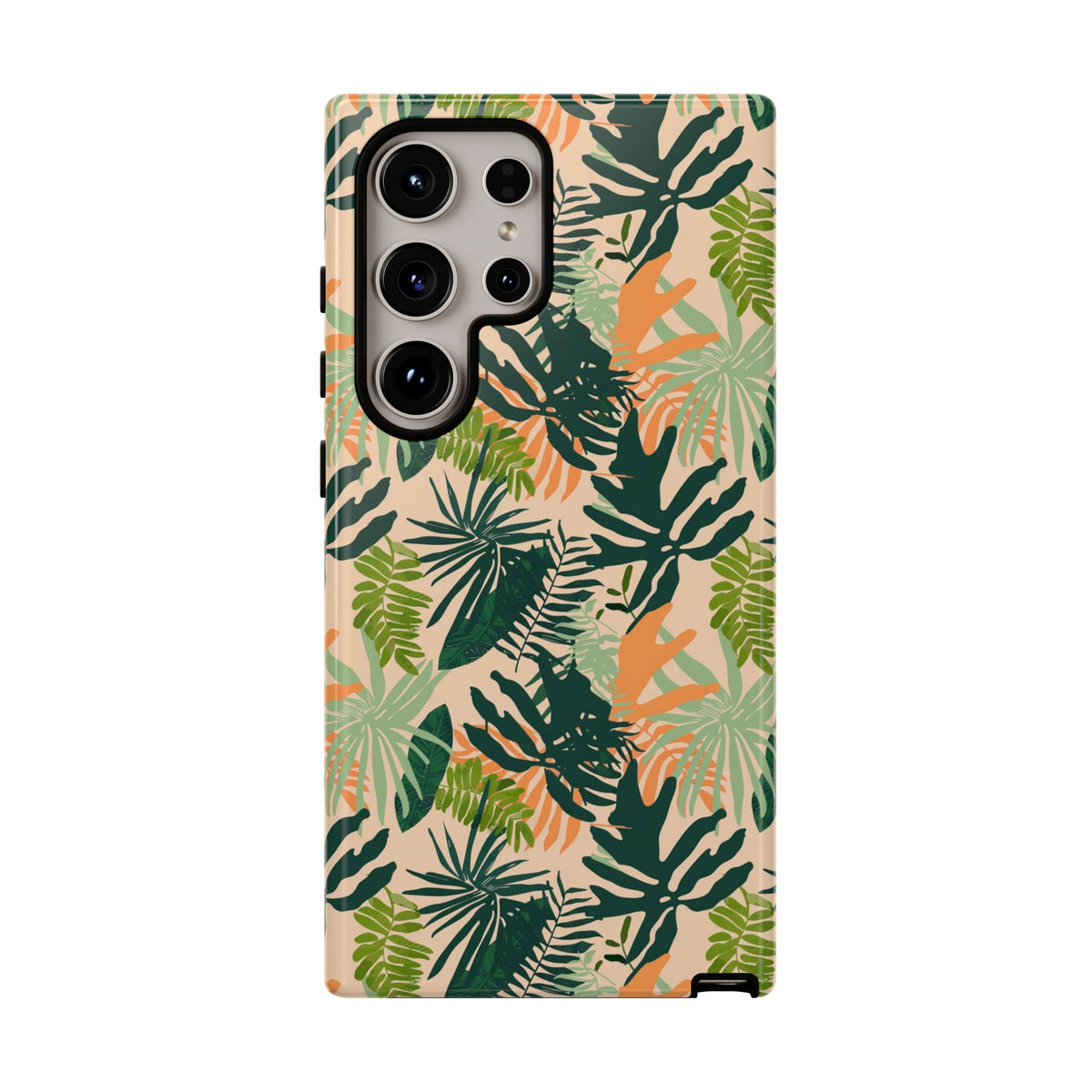 Jungle Pattern Phone Case – Exotic & Lush Design for Your Phone 353