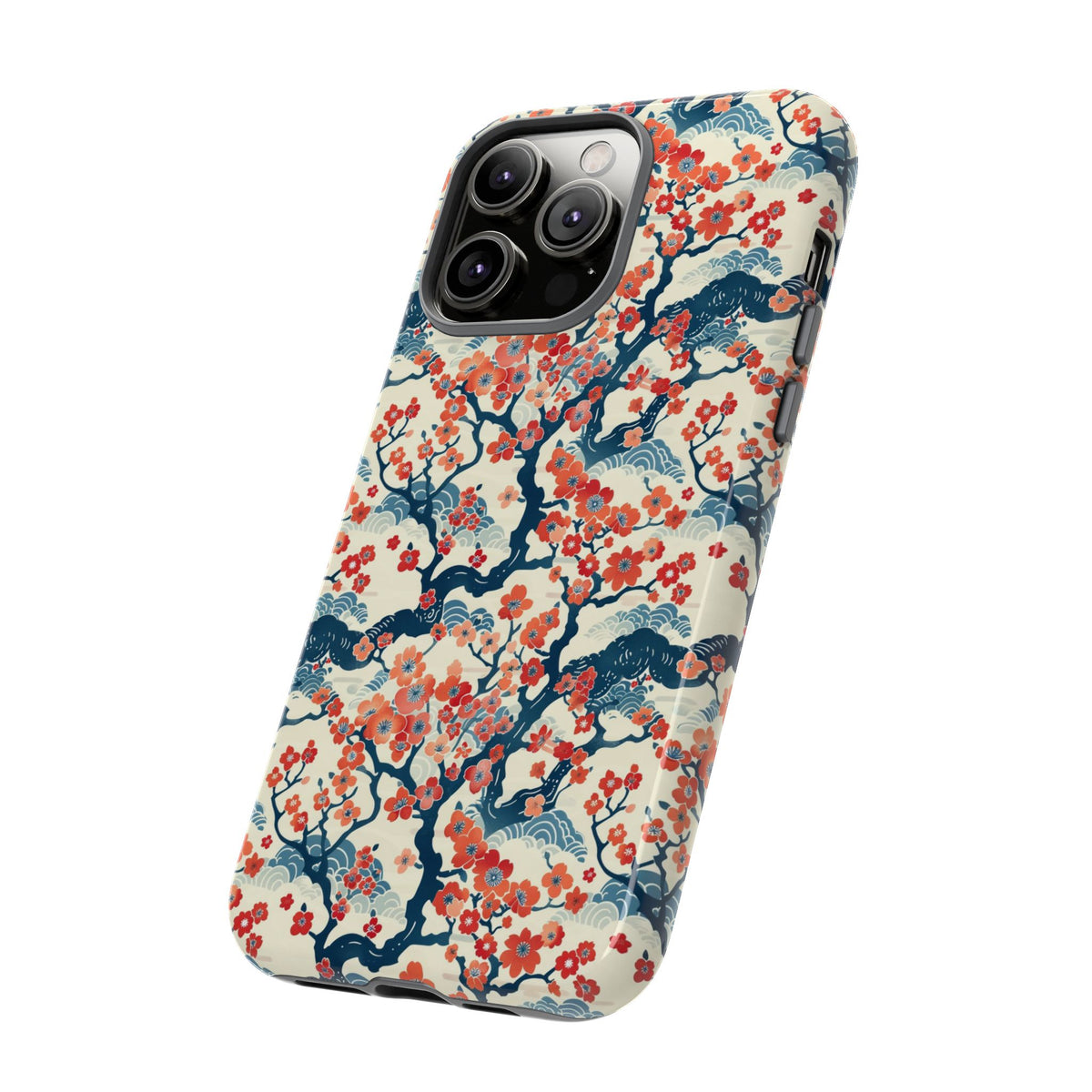 Japanese Pattern Phone Case – Elegant & Timeless Design for Your Phone 104