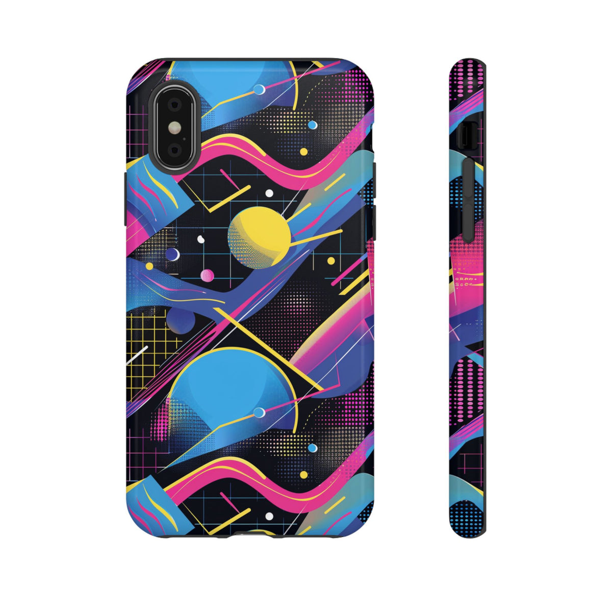 Retro 80s Seamless Phone Case – Vintage Style Meets Modern Protection 14