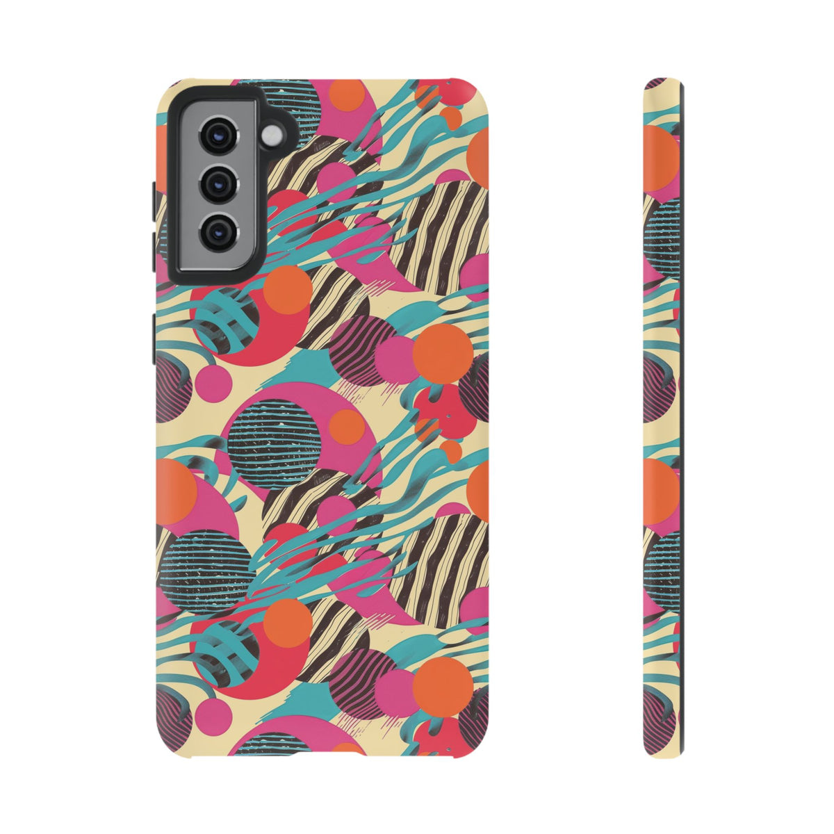 Retro 80s Seamless Phone Case – Vintage Style Meets Modern Protection 167