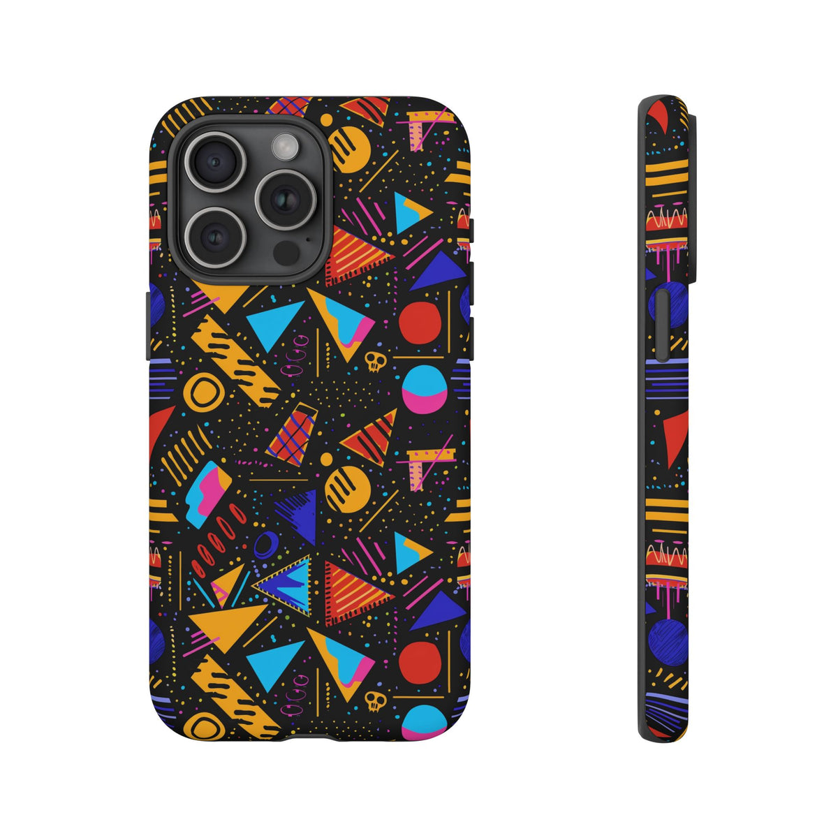 Retro 80s Seamless Phone Case – Vintage Style Meets Modern Protection 082