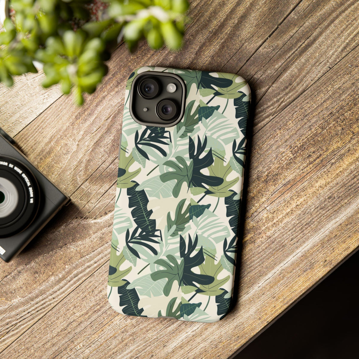 Jungle Pattern Phone Case – Exotic & Lush Design for Your Phone 329