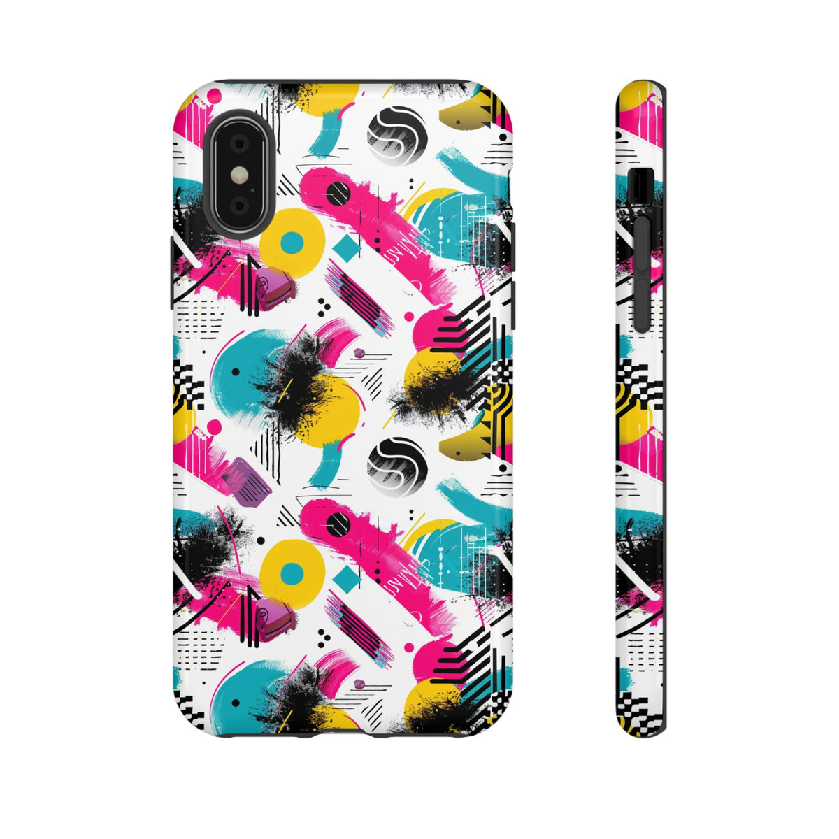 Retro 80s Seamless Phone Case – Vintage Style Meets Modern Protection 135