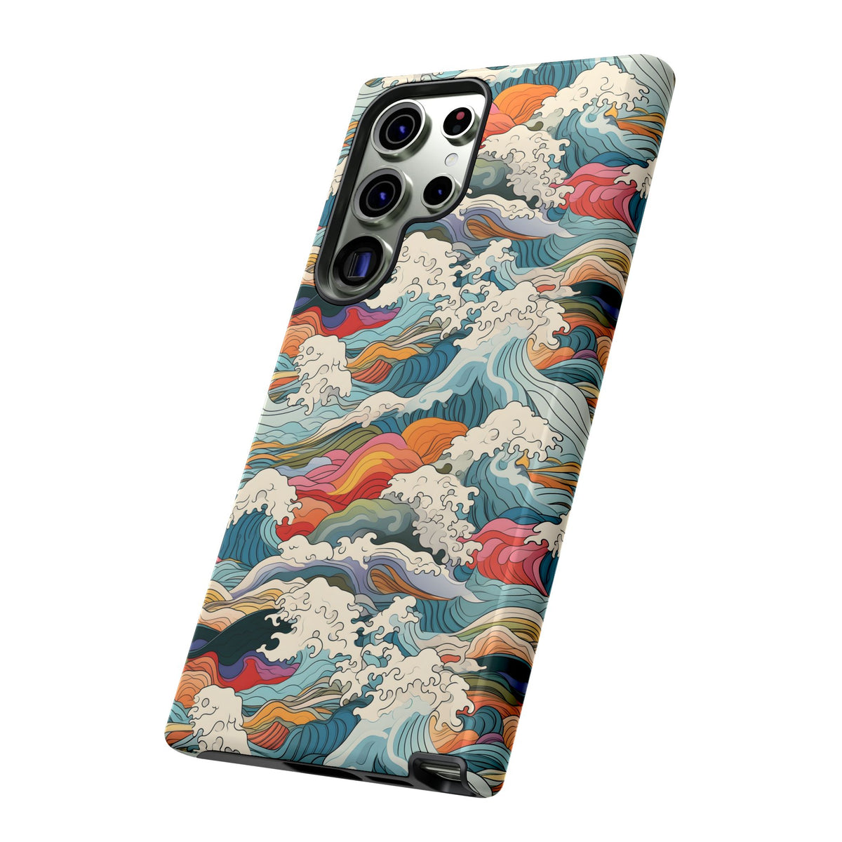 Japanese Waves Phone Case – Embrace Timeless Elegance with Classic Design 2