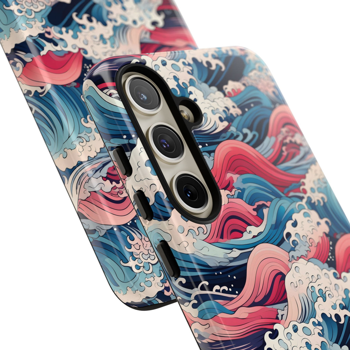 Japanese Waves Phone Case – Embrace Timeless Elegance with Classic Design 3