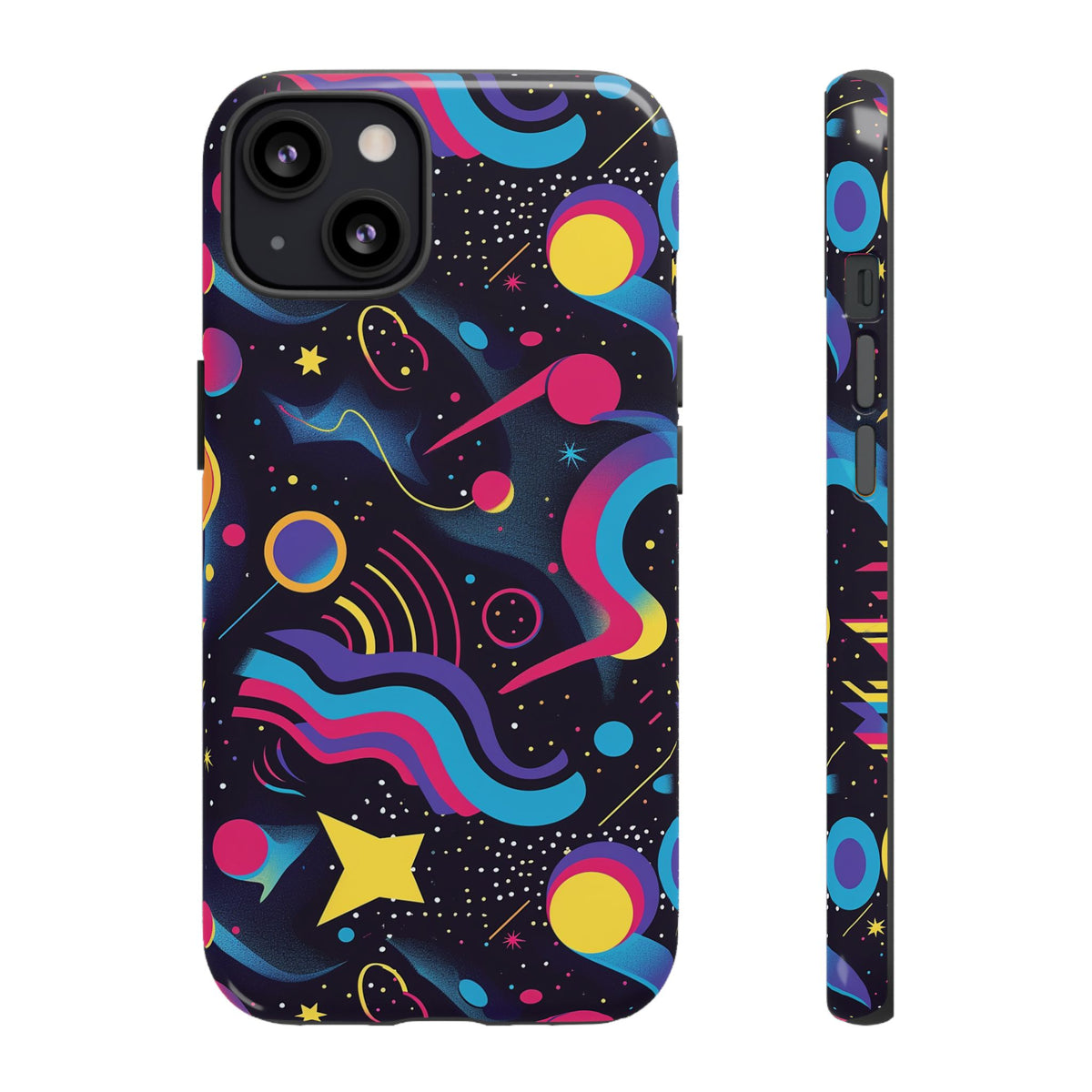 Retro 80s Seamless Phone Case – Vintage Style Meets Modern Protection 10