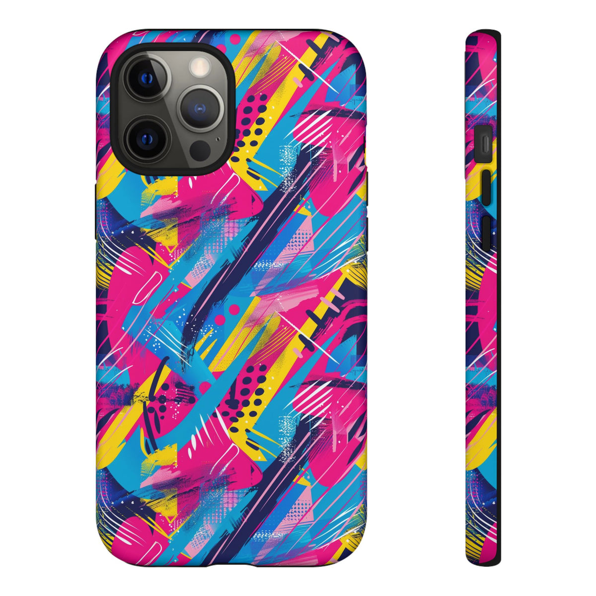 Retro 80s Seamless Phone Case – Vintage Style Meets Modern Protection 103