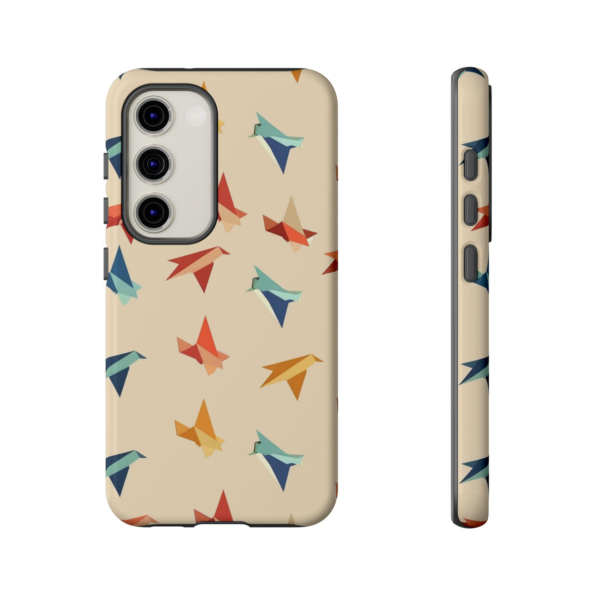 Birds Seamless Pattern Phone Case – Elegant and Timeless Avian Design 4