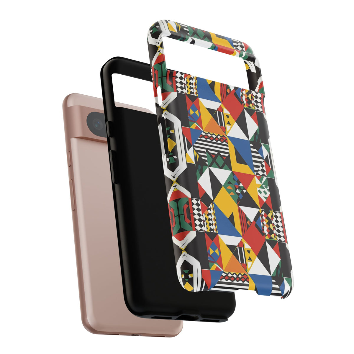 Stylish African Pattern Phone Case – Unique and Vibrant Protection 182