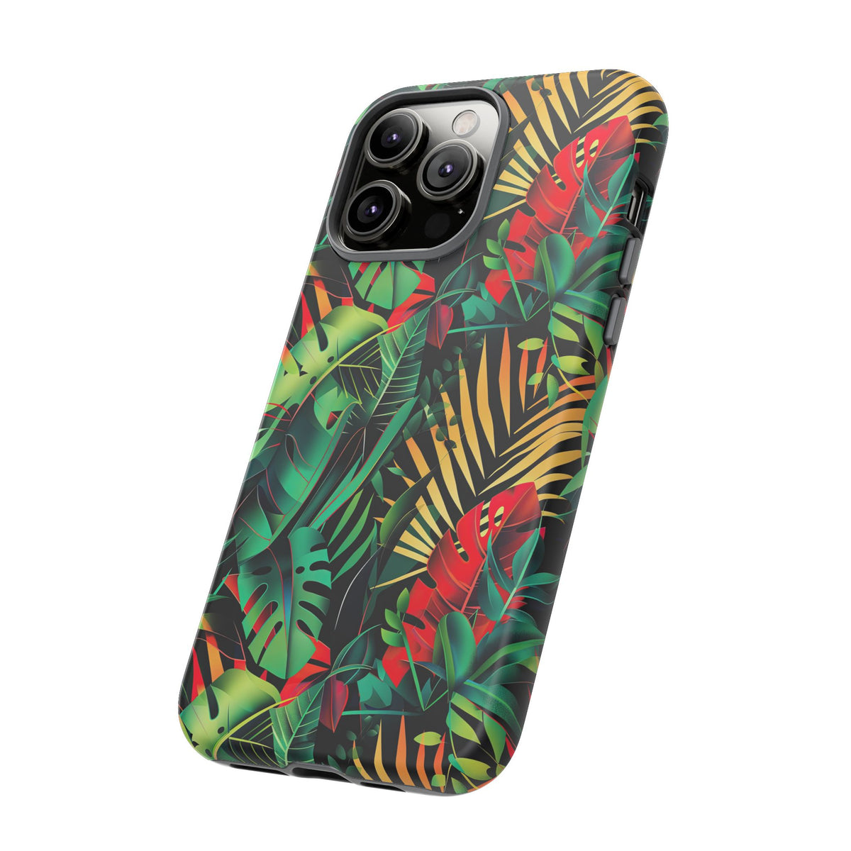 Jungle Collage Phone Case – Vibrant & Durable Nature-Inspired Protection