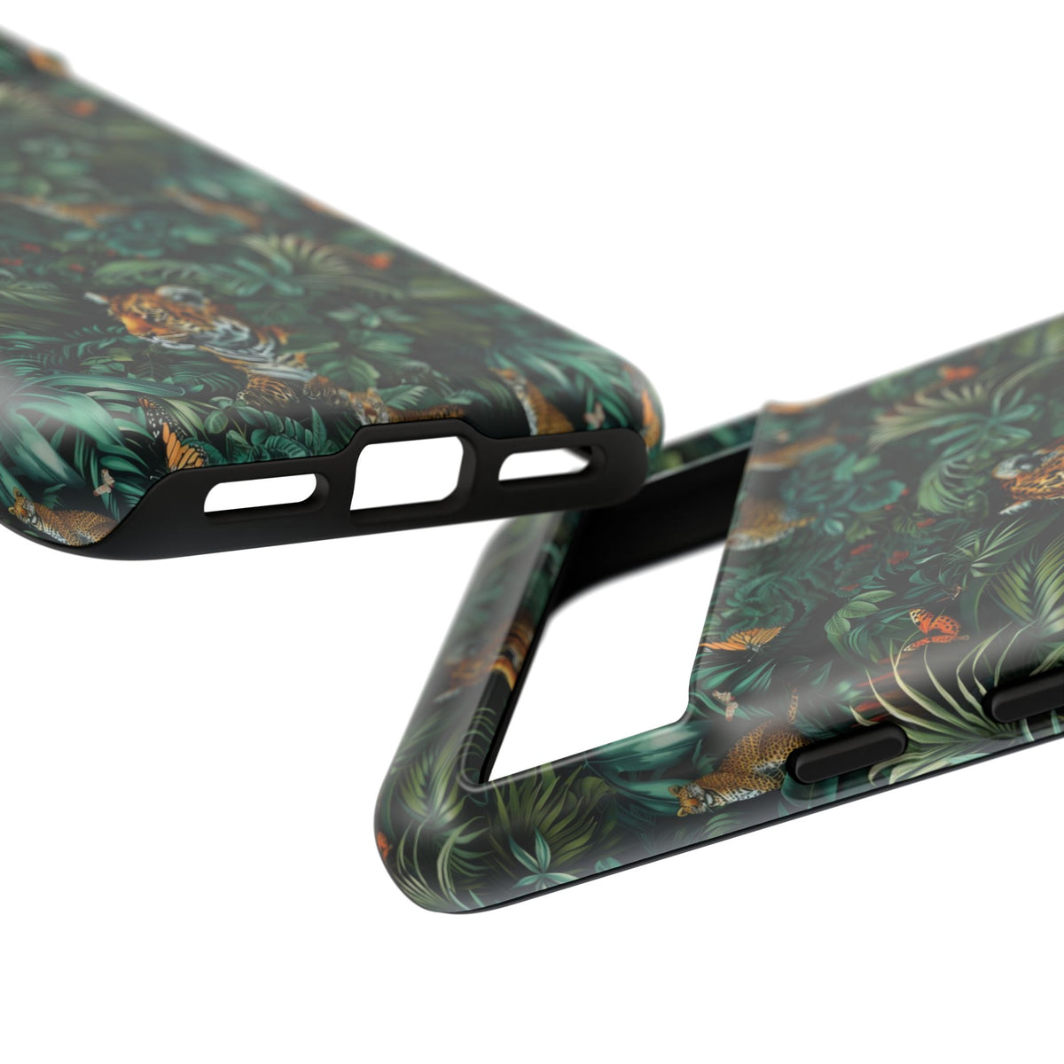 Jungle Pattern Phone Case – Exotic & Lush Design for Your Phone 326