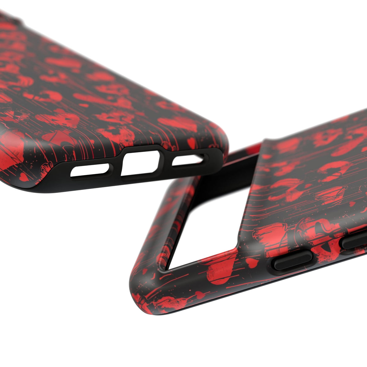 Heart Pattern Phone Case – Stylish & Loving Design for Your Device 825