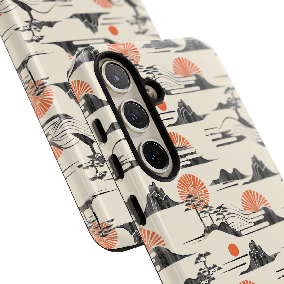 Japanese Pattern Phone Case – Elegant & Timeless Design for Your Phone 022