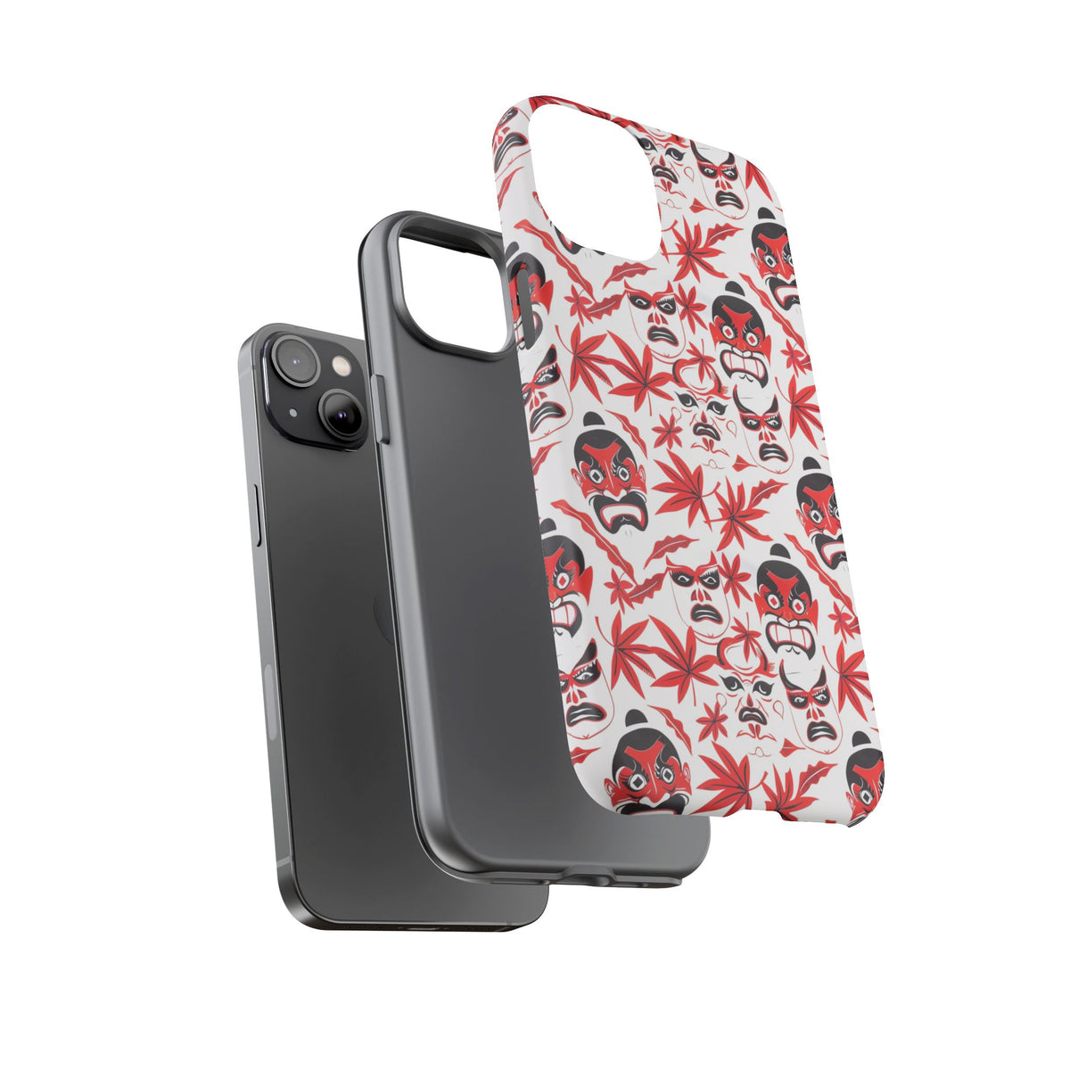 Japanese Pattern Phone Case – Elegant & Timeless Design for Your Phone 125