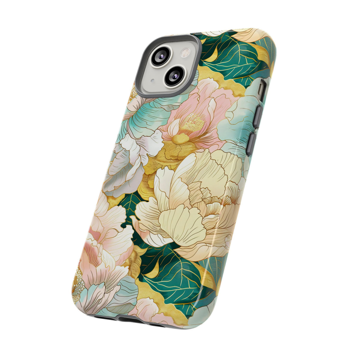 Japanese Blossom Asian Floral Design Phone Case – Elegant Floral Phone Cover