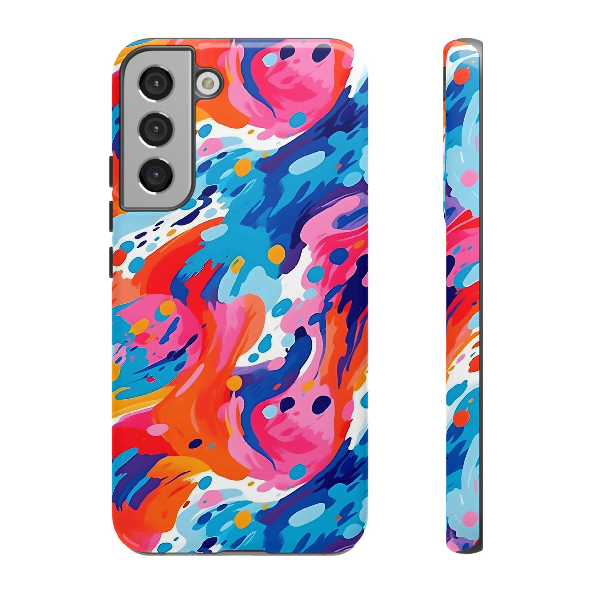 Abstract Painting Design Phone Case – Modern Art-Inspired Phone Cover 4