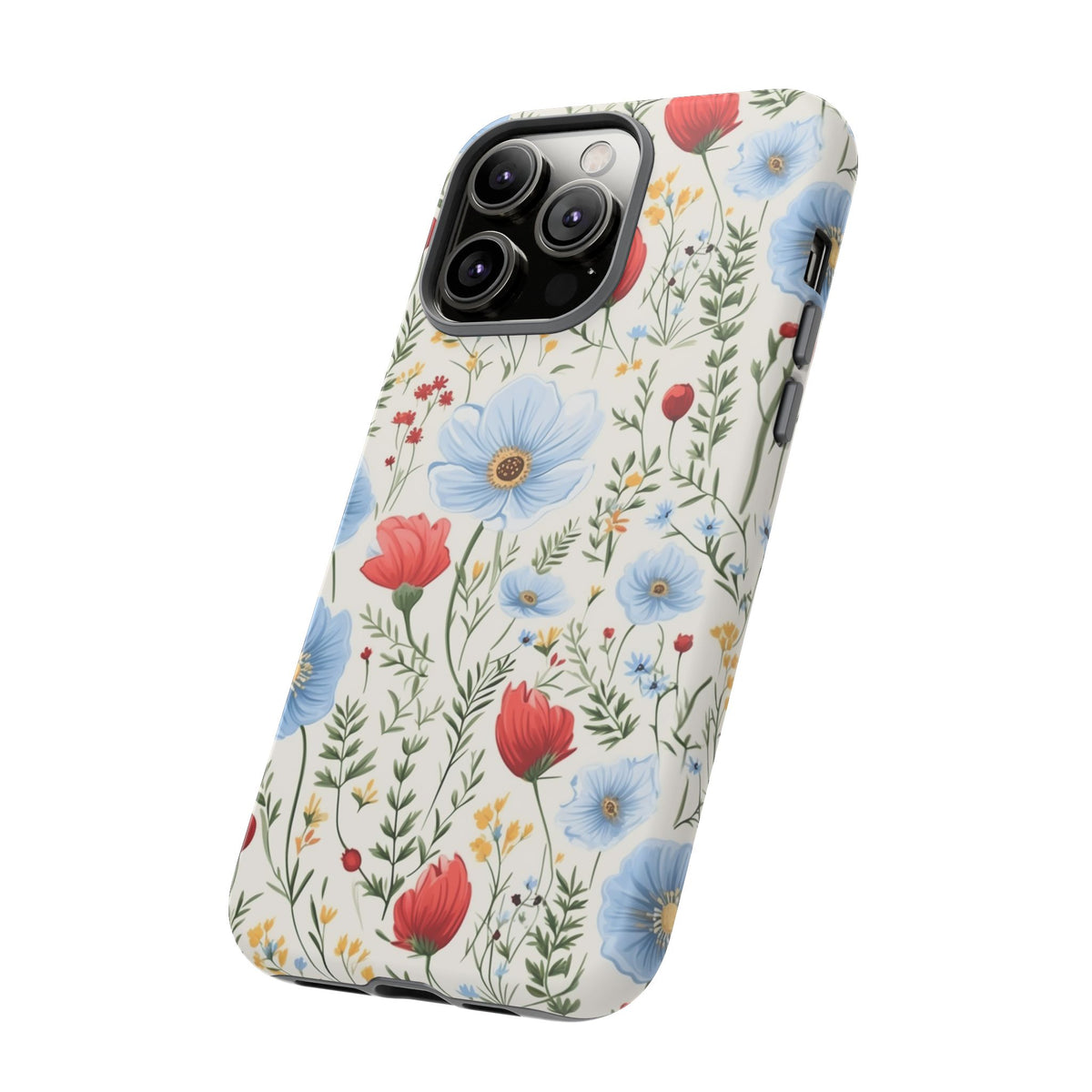 Wildflower Design Phone Case – Beautiful Nature-Inspired Floral Pattern