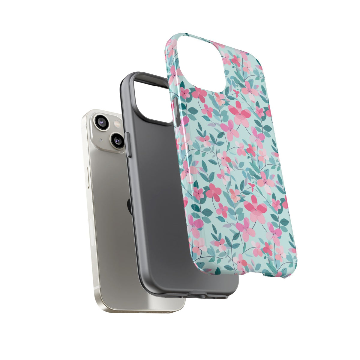 Spring Pattern Phone Case – Fresh & Vibrant Design for Your Phone 412