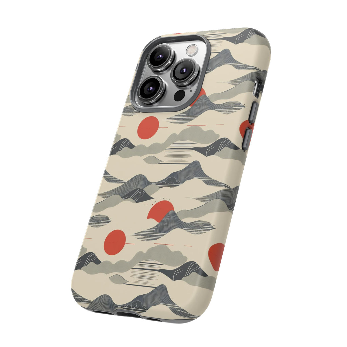 Japanese Pattern Phone Case – Elegant & Timeless Design for Your Phone 048