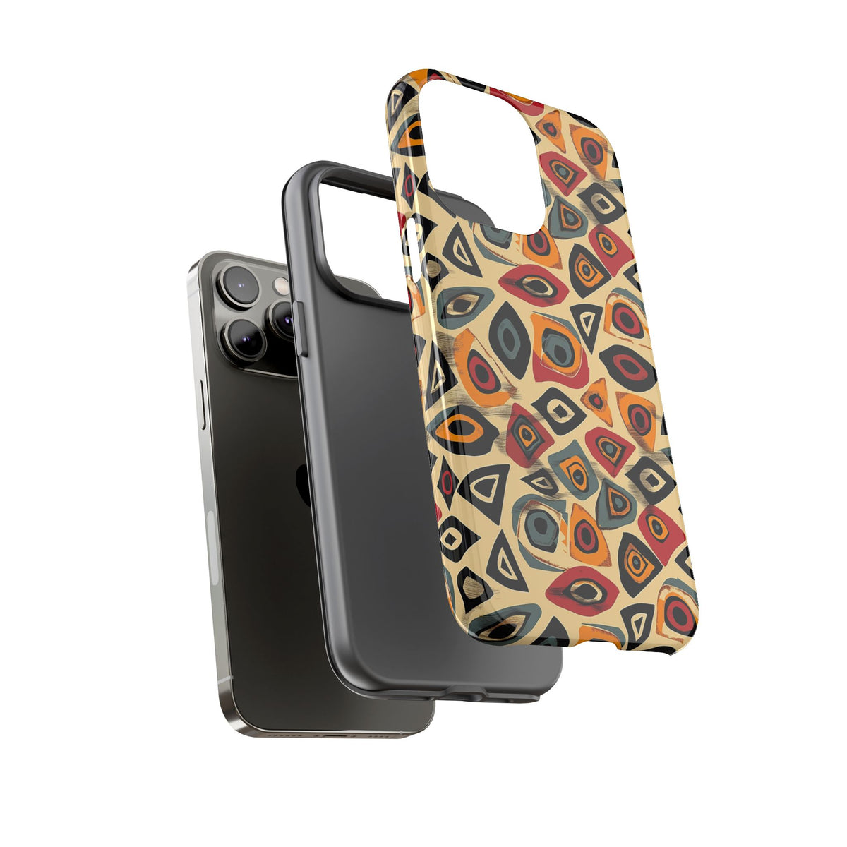 Stylish African Pattern Phone Case – Unique and Vibrant Protection 167