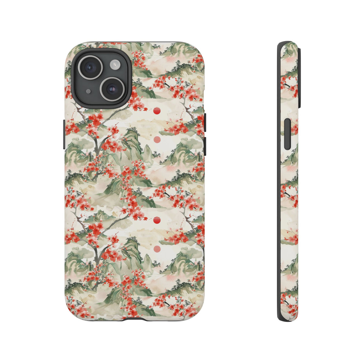 Japanese Pattern Phone Case – Elegant & Timeless Design for Your Phone 089