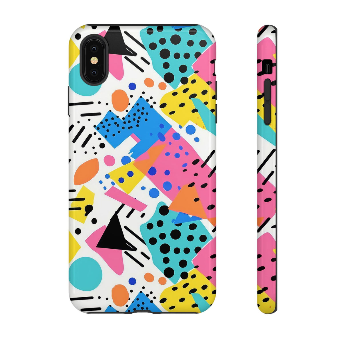 Bright Summer Memphis Design Phone Case – Vibrant and Playful Phone Cover