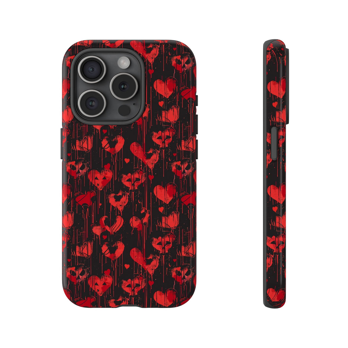 Heart Pattern Phone Case – Stylish & Loving Design for Your Device 825