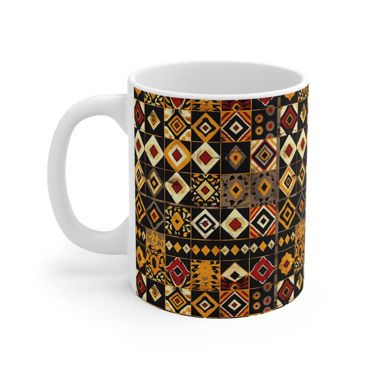 All-Over African Pattern Coffee Mug 262