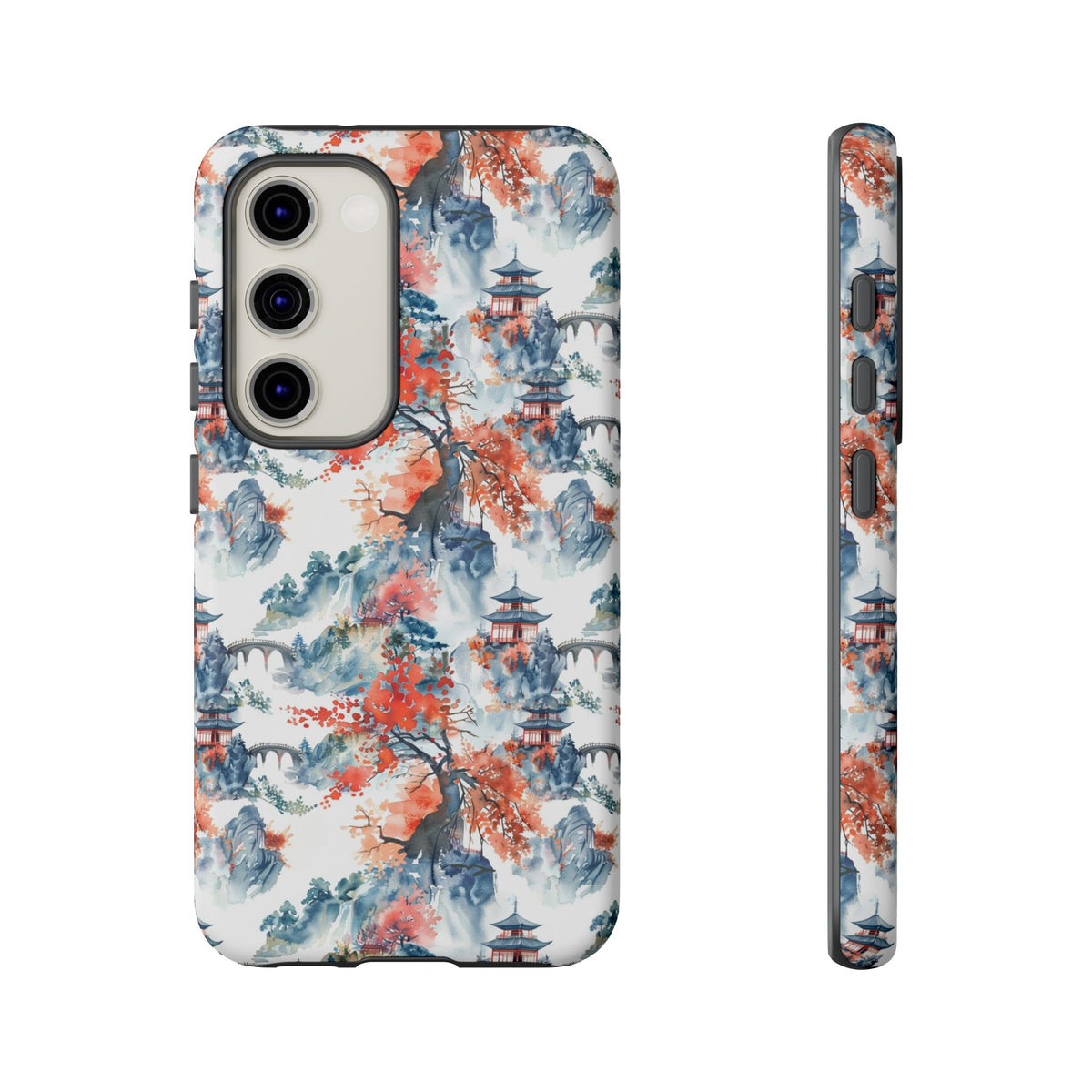 Japanese Pattern Phone Case – Elegant & Timeless Design for Your Phone 043