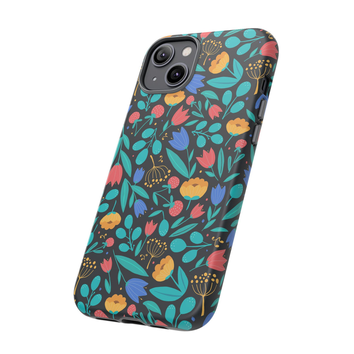 Colorful Little Flower Design Phone Case – Bright and Cheerful Floral Phone Cover