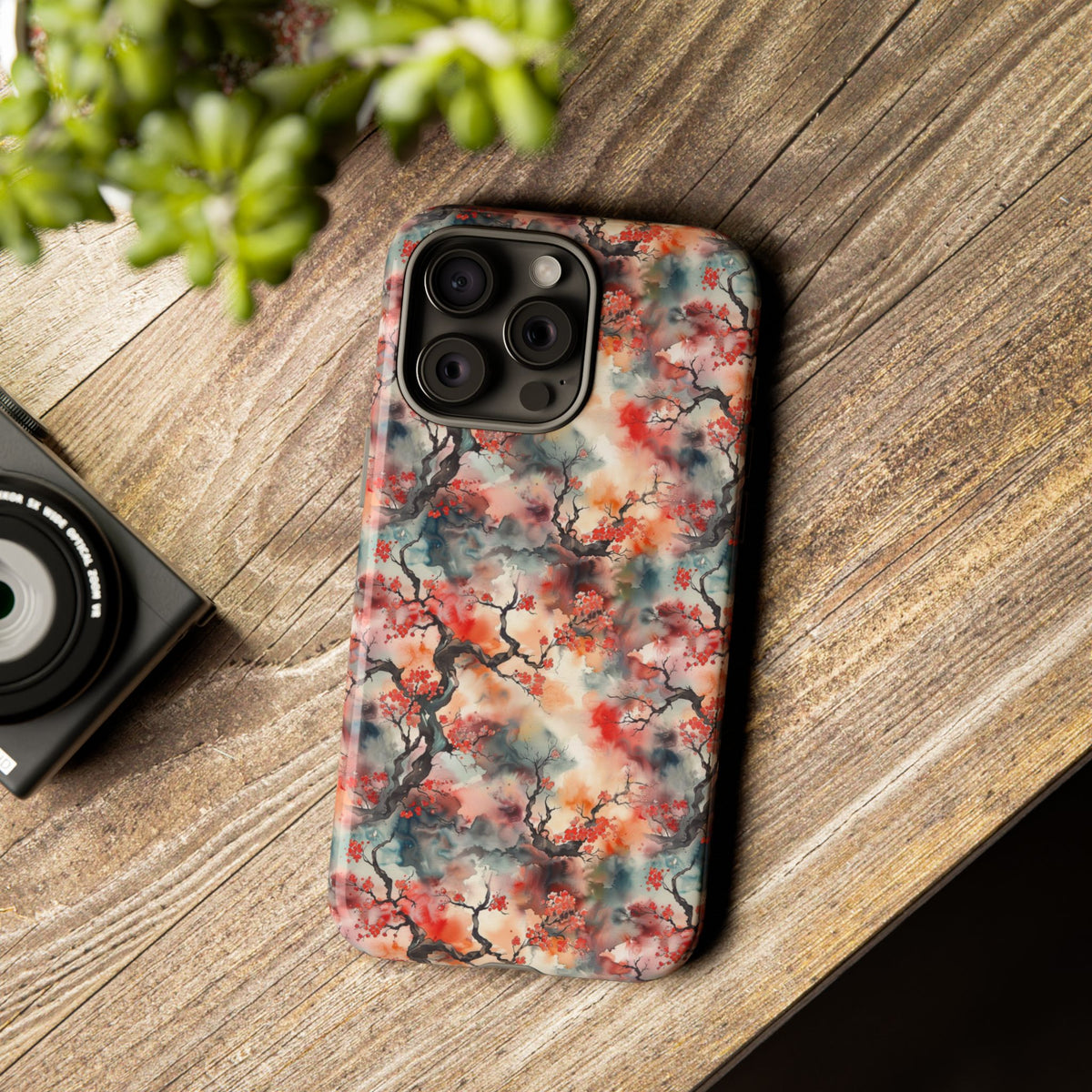 Japanese Pattern Phone Case – Elegant & Timeless Design for Your Phone 020