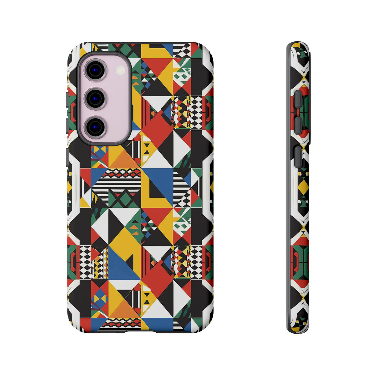 Stylish African Pattern Phone Case – Unique and Vibrant Protection 182