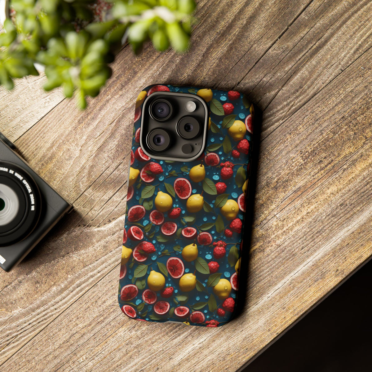 Fruit Pattern Phone Case – Vibrant & Fun Design for Your Smartphone 972